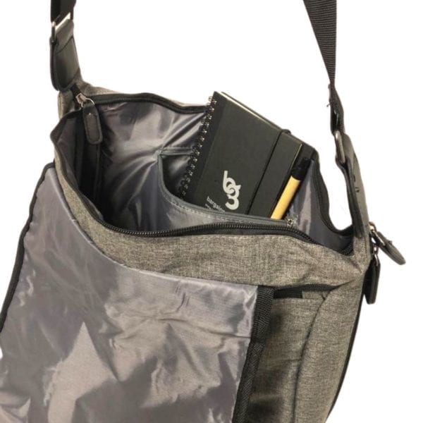 Custom Savannah Ride Messenger Bag With Expansion Zipper - Image 7