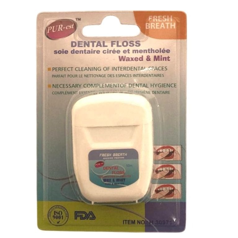 Wholesale Purest Dental Flosses50 m 1 pack Bargains Group
