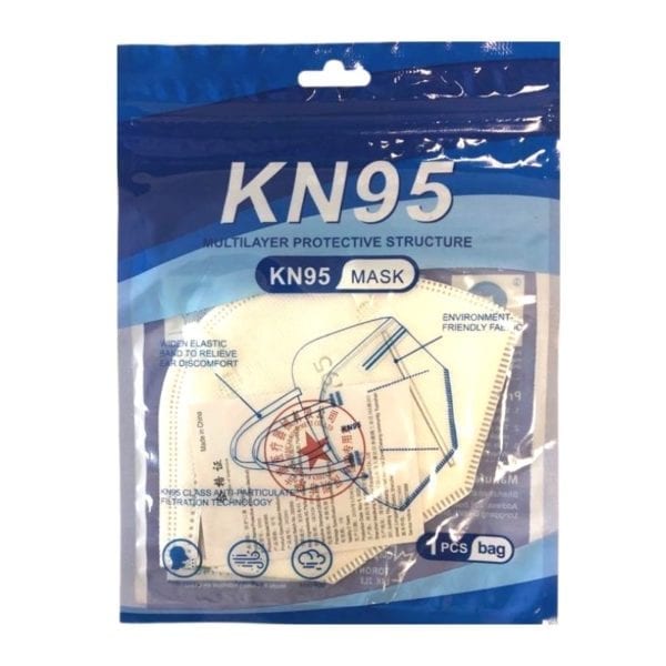 Wholesale High Filtration KN95 Face Mask, Non-Surgical - 1 Pack - Image 3