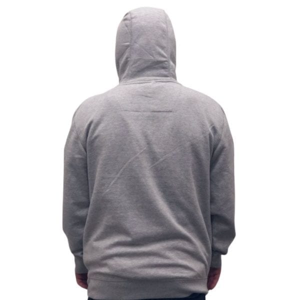 Wholesale Adult Full Zip Hoodie Sweatshirt - Ash Grey (Size XS) - Image 5