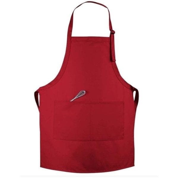 Custom Twill Bib Apron with Adjustable Neck Band & Split Pocket - Image 5