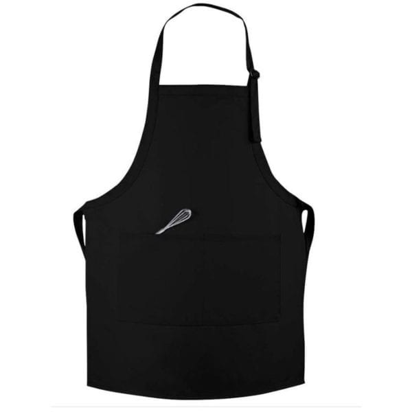 Custom Twill Bib Apron with Adjustable Neck Band & Split Pocket - Image 4