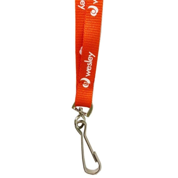 Custom 1/2 Inch Flat Lanyard With J Hook - Image 2