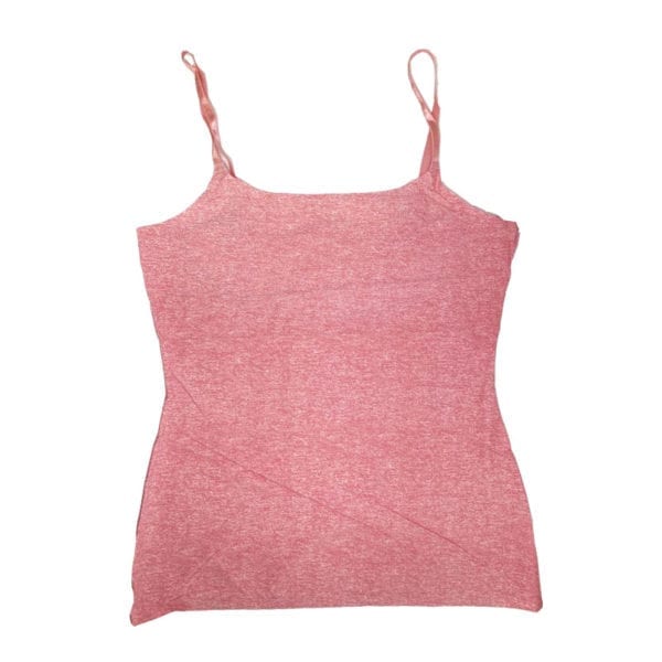 Wholesale Brand Name Ladies' Seamless Camisole - Heather Pink (Size S-XL) - Image 2