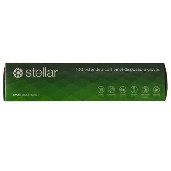 Wholesale Vinyl Gloves- 1000 Pack (10 X 100 PK)- Size Small - Image 2