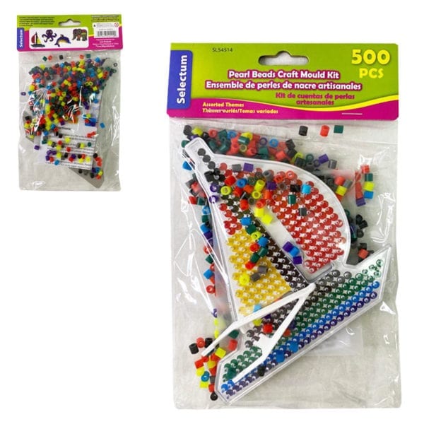 Wholesale Brand Name Kid's Pearl Bead Craft Kit- 4 Assorted Styles - Image 2