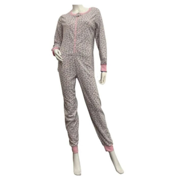 Wholesale Ladies Micro Polar Onesie Asst. Prints(Size: S/M - L/XL) - Image 3
