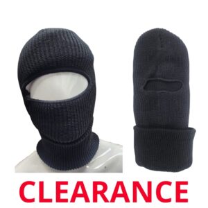 Wholesale Adult Balaclava Hat – Black