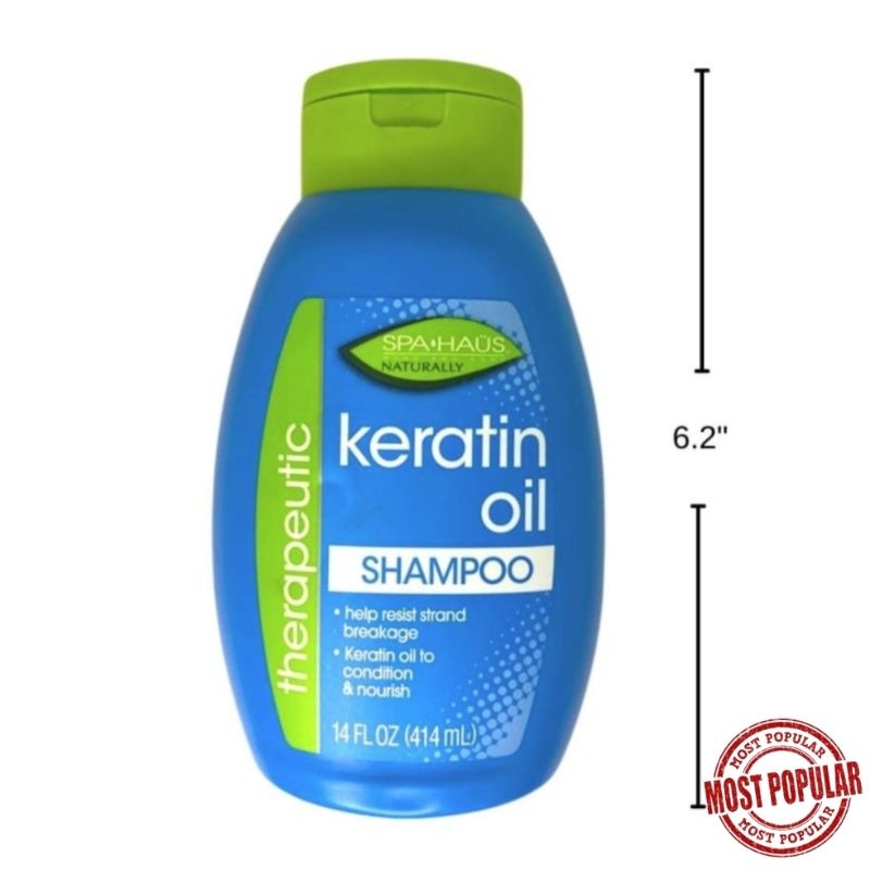 Wholesale Shampoo 414 ml Spa Haus Keratin Oil Bargains