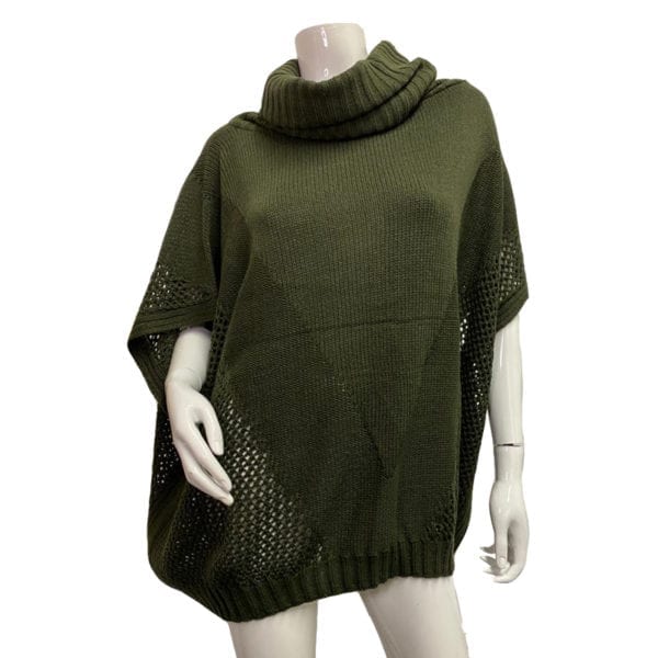 Wholesale Ladies’ Designer Poncho – Asst. Colours and Prints - Image 12