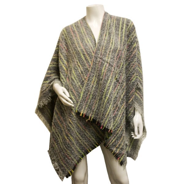 Wholesale Ladies’ Designer Ruana – Assorted Colours and Prints - Image 6