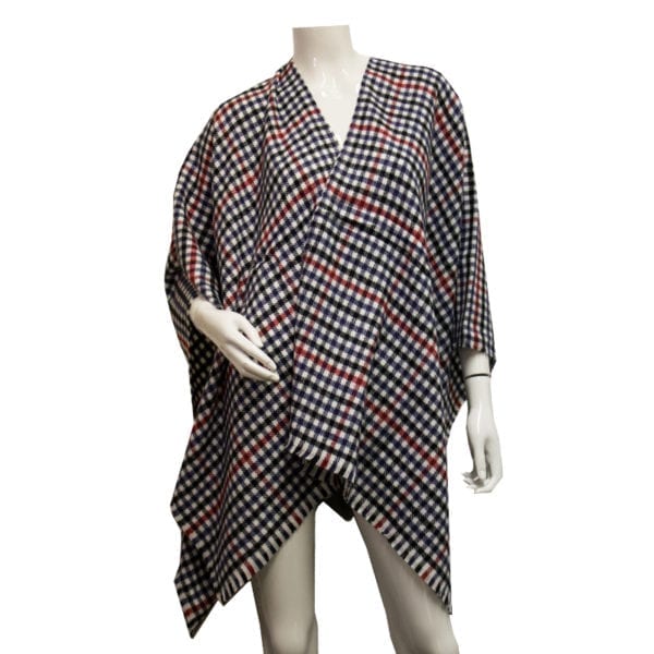 Wholesale Ladies’ Designer Ruana – Assorted Colours and Prints - Image 9