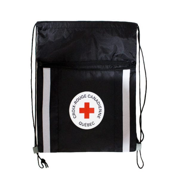 Custom Cinch Dazzler Reflective Drawstring Bag