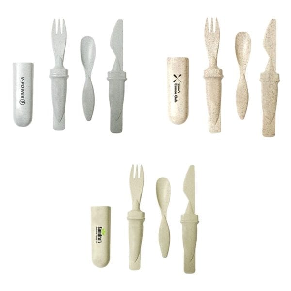 Custom Morrison Wheat Fiber Utensil Set