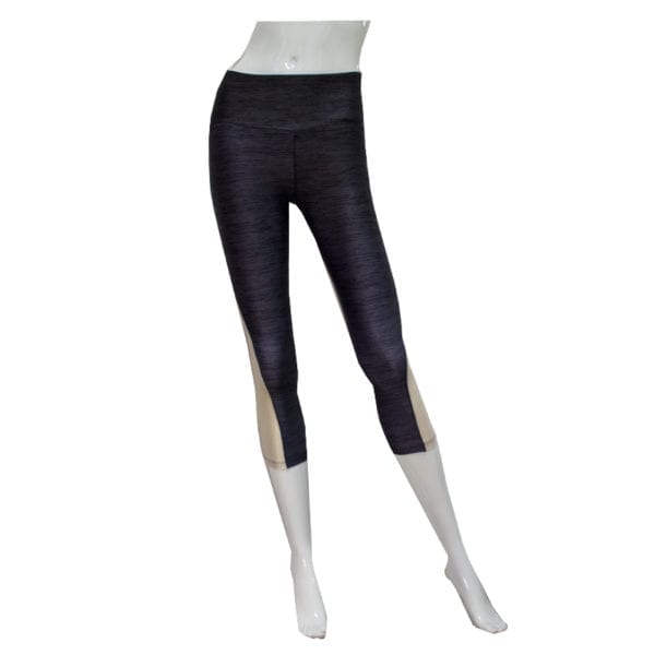 Wholesale Ladies’ Yoga Crop Pants - Asst. Colours (Size: S – XL) - Image 3