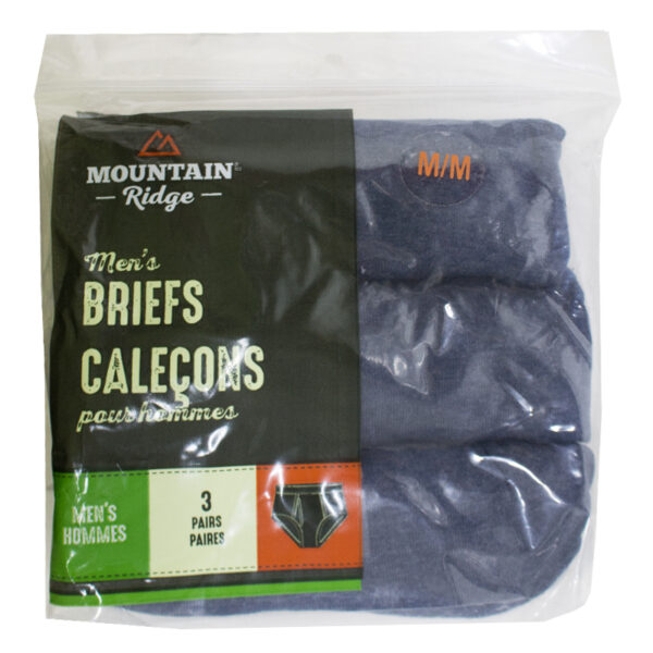 Wholesale Men’s Brief, 3-Pack - Size M ($2.75 Each) - Image 2