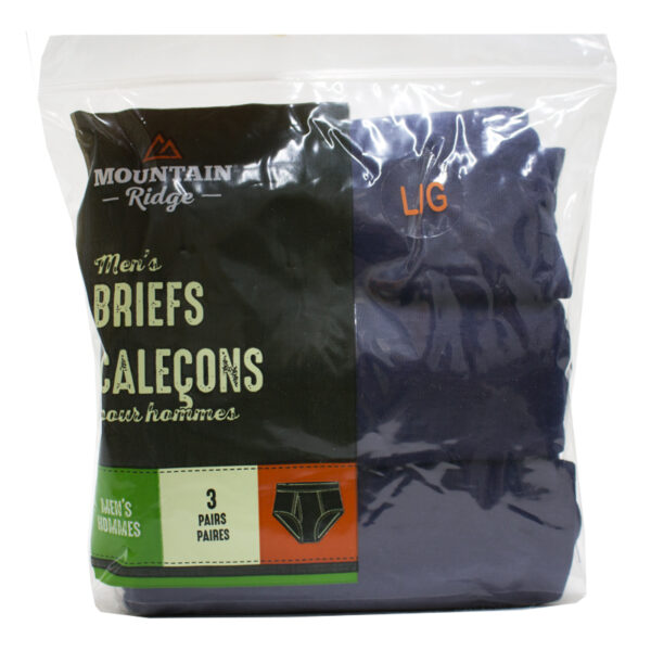 Wholesale Men’s Brief, 3-Pack - Size L ($2.75 Each) - Image 3