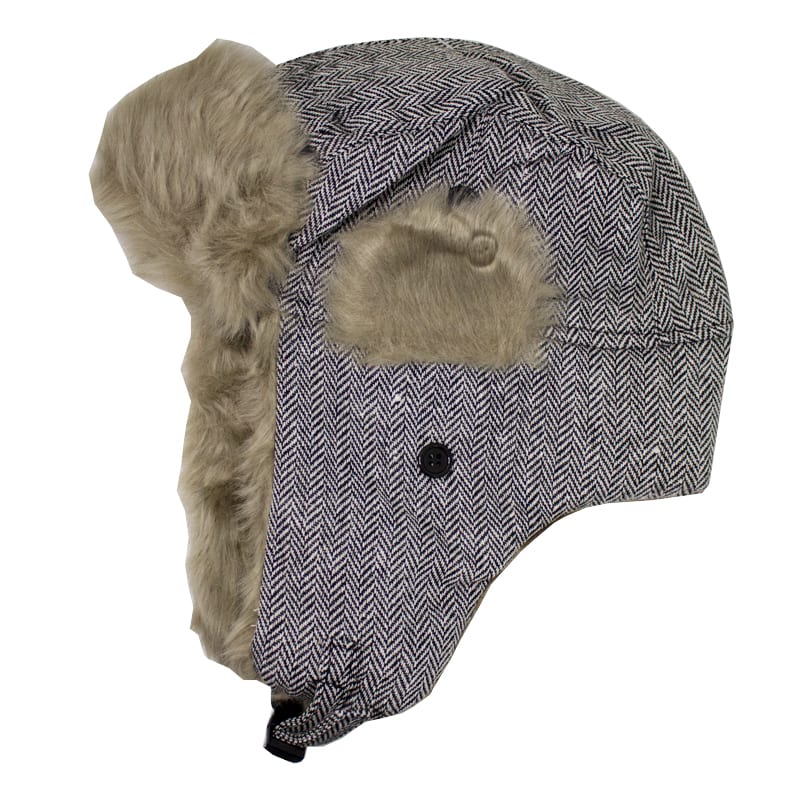Wholesale Adult Trapper Hat With Fur 