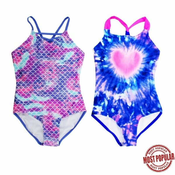 Wholesale Girls' One Piece Swimsuit (Size XS-XL)