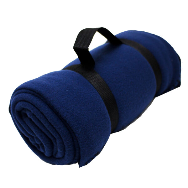 Custom Fleece Blanket with Strap - Image 3
