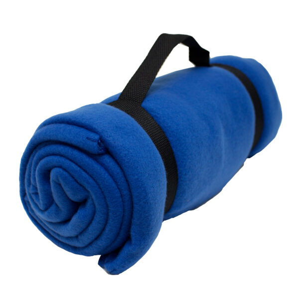 Custom Fleece Blanket with Strap - Image 4