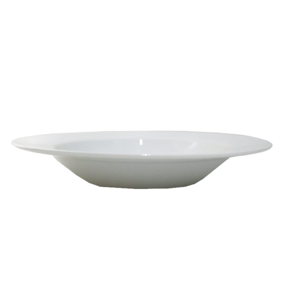 Wholesale 8.5″ White Soup/Pasta Plate Porcelain- 4 Pack ($3.13 Each) - Image 2