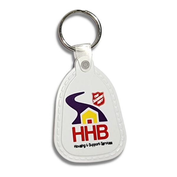 Custom Soft Teardrop Keychain - Image 3