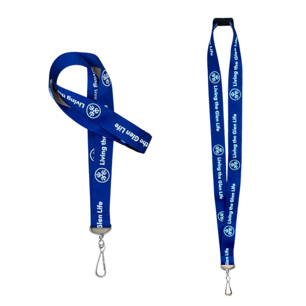 Custom Silk Screen Flat Lanyard 3/4'' Wide - Image 4