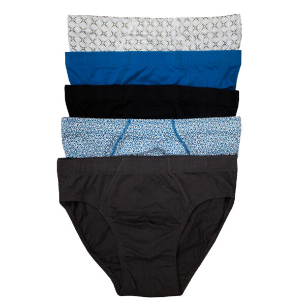 Wholesale Men’s 5-Pack Briefs, Size S-XL, Asst. Colours ($2.75 Each) - Image 6