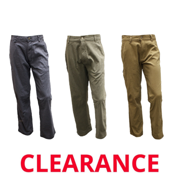 Wholesale Adult/Men's Utility/Cargo Pants – Asst. Colours (Size: 32-40)