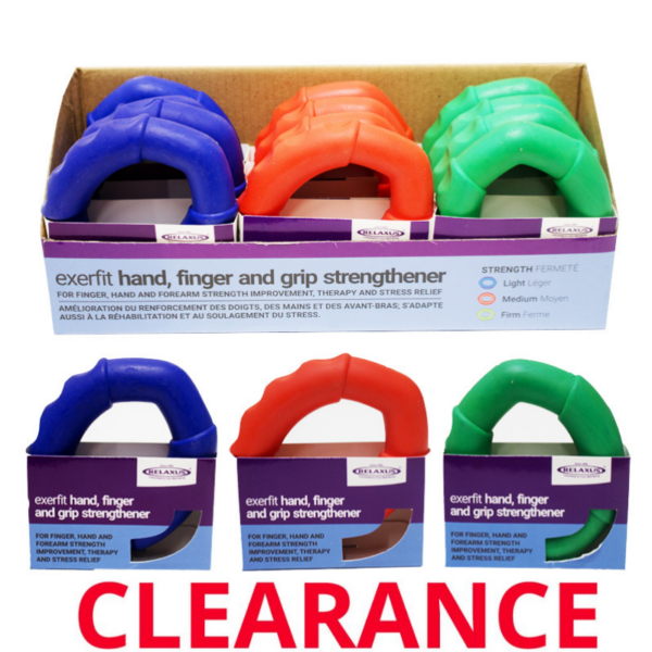 Wholesale Hand, Finger, and Grip Strengthener Ring - 3 Levels