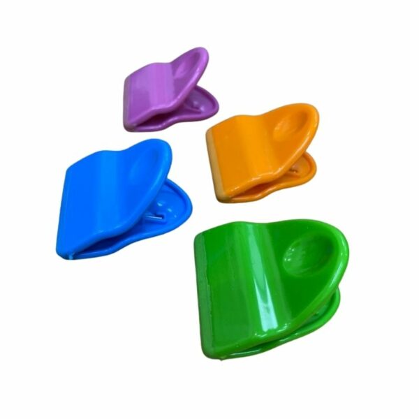 Wholesale Magnetic Clips, 4-Pack - Asst. Colours - Image 2
