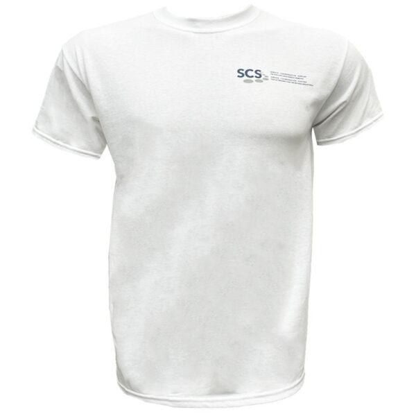 custom adult heavy cotton tee white