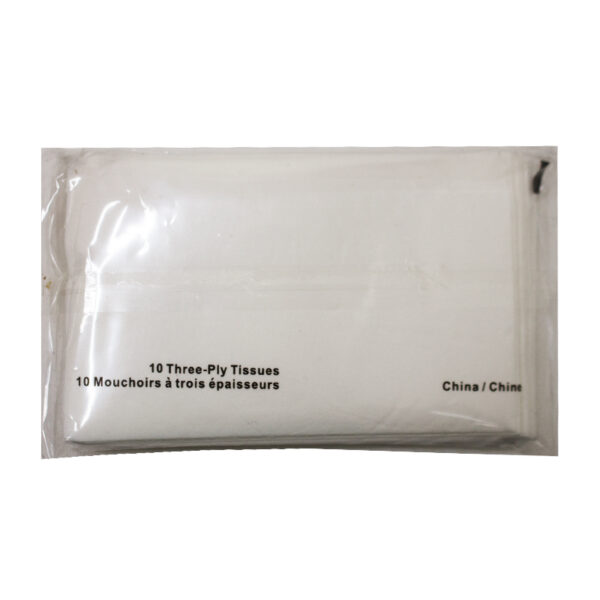 Custom Deluxe Pocket Tissue, 10-Pack - Image 2