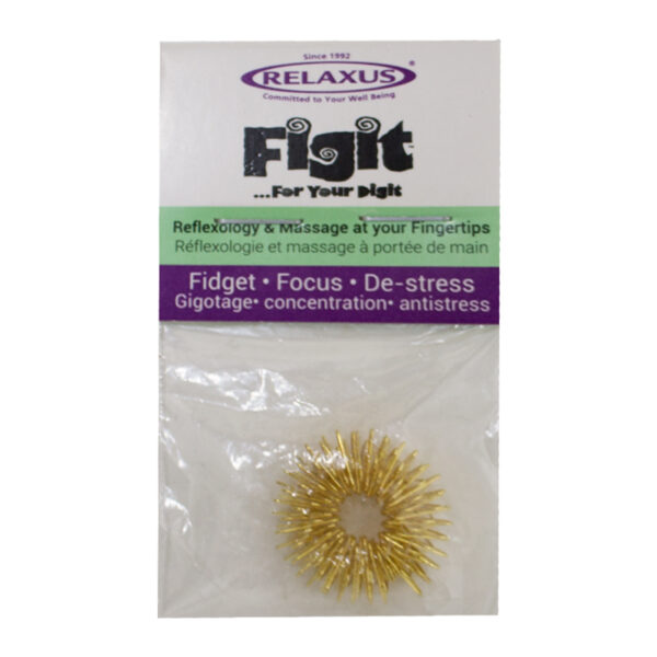 Wholesale Acupressure Ring - Gold Colour - Image 3