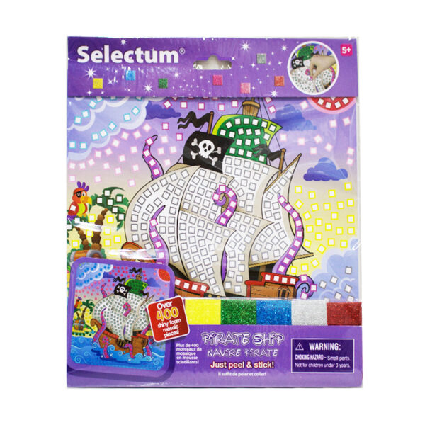 Wholesale Selectum Craft Kit Glitter Foam Mosaic Kit - Asst. Styles - Image 3