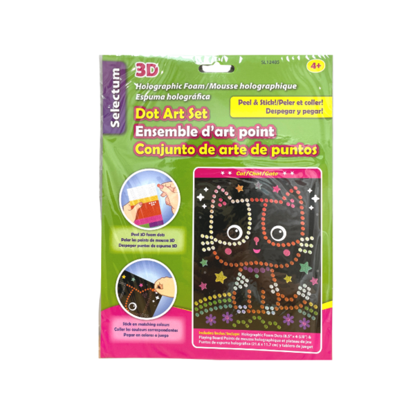 Wholesale Peel & Stick Dot Art Set - 6 Asst. Styles - Image 2