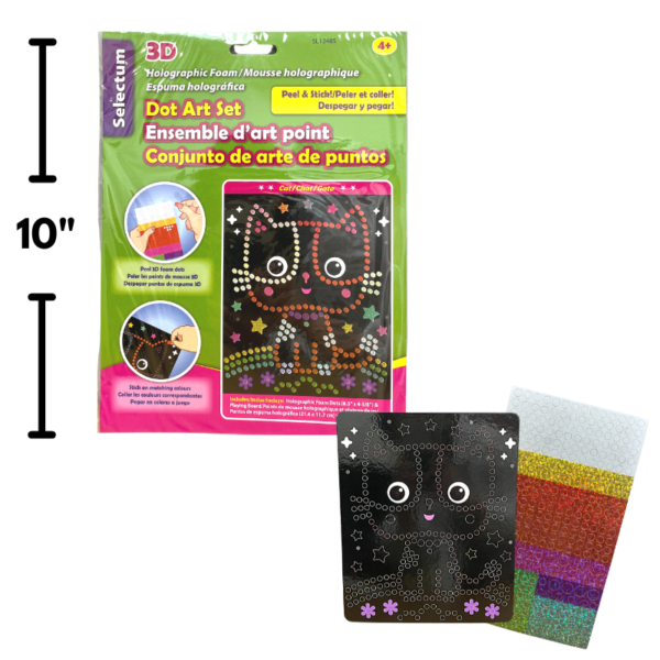 Wholesale Peel & Stick Dot Art Set - 6 Asst. Styles
