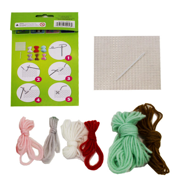 Wholesale Cross-Stitch Activity Set – 4 Asst. Styles (Size 4″ x 4″) - Image 2