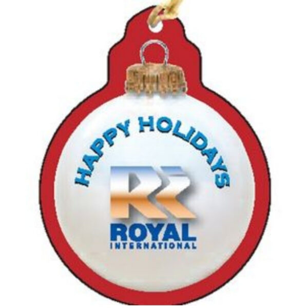 Custom 4CP Acrylic Ball Ornament (Many shapes available)