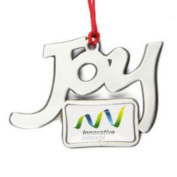 Custom Photoart Ornament (2¼ x 1½ in Joy) (Many shapes available)