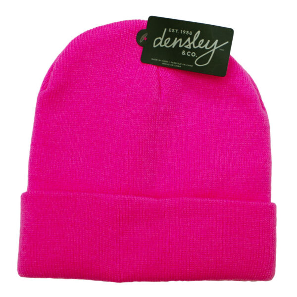 Wholesale Brand Name Adult Neon Cuffed Toque - Asst. Colours - Image 5