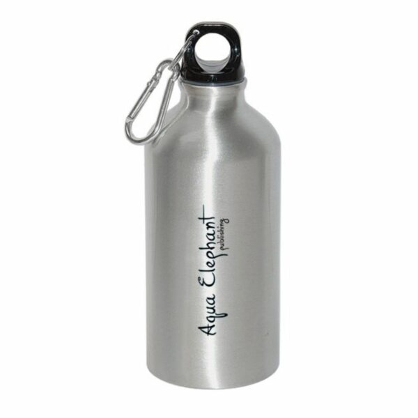 Custom Aluminium Water Bottle With Carabiner 500 ML - Image 3