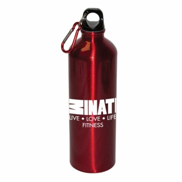 Custom  Aluminum Water Bottle With Carabiner 750 ML - Image 5