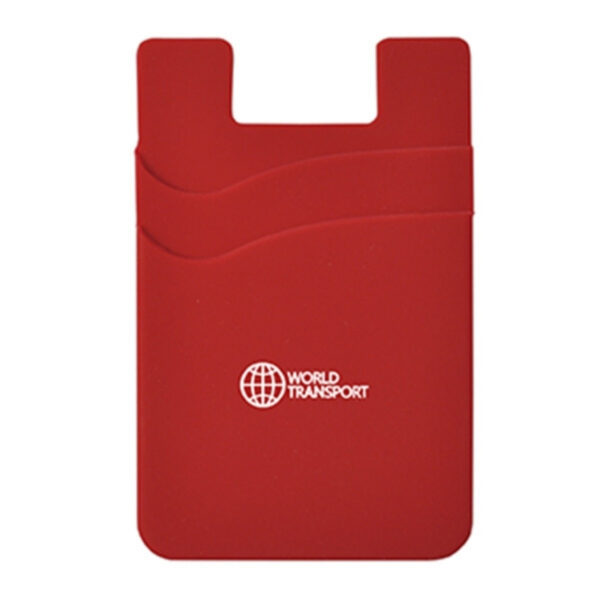 Custom Silicone Card Wallet - Multiple Colours - Image 2