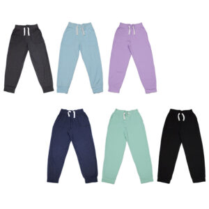 Wholesale Junior Girl's Stretch Drawstring School Uniform Joggers