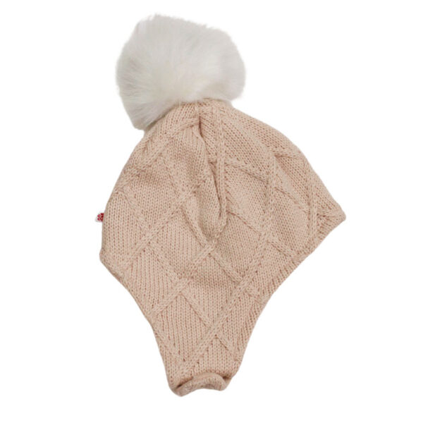 Wholesale Brand Name Infant Knit Toque with Pom Pom, Asst. Colours (12-24 Months) - Image 2