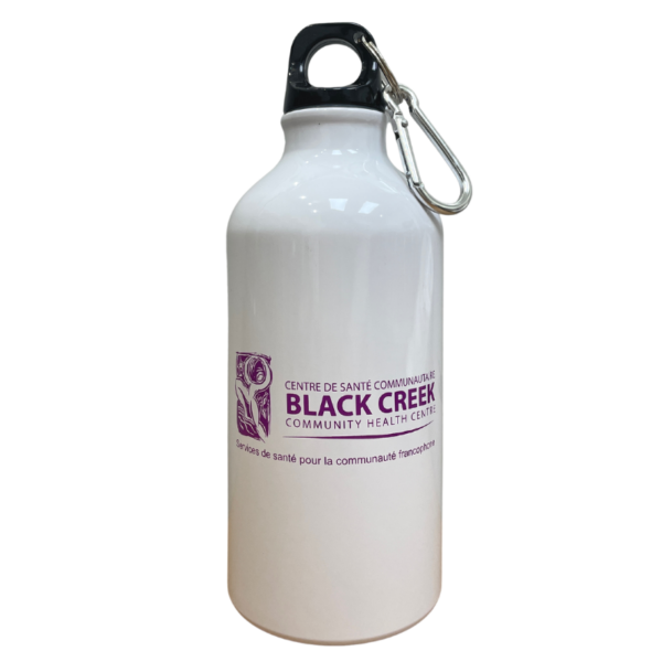 Custom Aluminium Water Bottle With Carabiner 500 ML