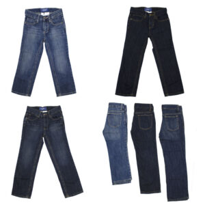 Wholesale Toddler Boys Jeans, Straight-Fit - Asst. Colours (Size 3–5 Years)