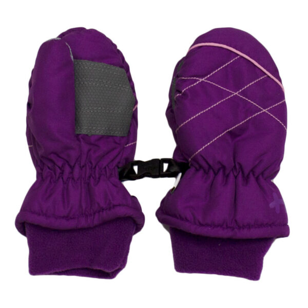 Wholesale Brand Name Toddler Girls Ski Mitts – Asst. Colours & Patterns (2-3 Years) - Image 3